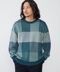 SHIPS MEN/SHIPS:〈手洗い可能〉コットン カシミヤ チェック クルーネック ニット/506901122