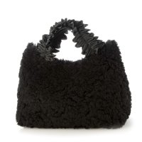 Cachellie/カシェリエ CACHELLIE C8505 FRILL HANDLE F/FUR TOTE/506901243