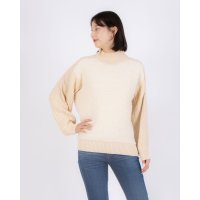 Anna Nicola/アンナニコラ Anna Nicola 異素材切替ブークレーニット/506901302