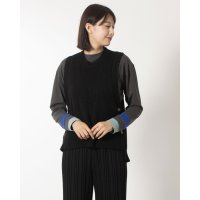 A.N.L/エー・エヌ・エル A.N.L ボタンディテールニットベスト/506901333
