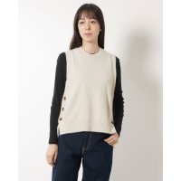 A.N.L/エー・エヌ・エル A.N.L ボタンディテールニットベスト/506901333