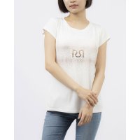 RINASCIMENTO/リナシメント RINASCIMENTO RロゴビジューTシャツ/506901461
