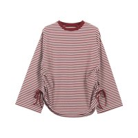 KOBE LETTUCE/コウベレタス KOBE LETTUCE ［ 田中亜希子さんコラボ ］ソフトコットンロンT【ドロストリボン】 ［選べる2タイプ] [C6765]/506901691