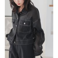 KOBE LETTUCE/コウベレタス KOBE LETTUCE ステッチシアージャケット [K1337]/506901758