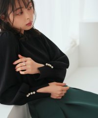 RUIRUE BOUTIQUE/ルイルエブティック RUIRUE BOUTIQUE 選べるデザインパールボタンアンチピリングニット/506902782