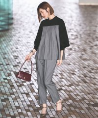 RUIRUE BOUTIQUE/ルイルエブティック RUIRUE BOUTIQUE ドッキングストライプトップス＆テーパードパンツ/506902794
