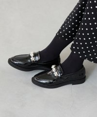 Menue/メヌエ Menue 2タイプ モチーフ付き 厚底ソール ローファー/506903258