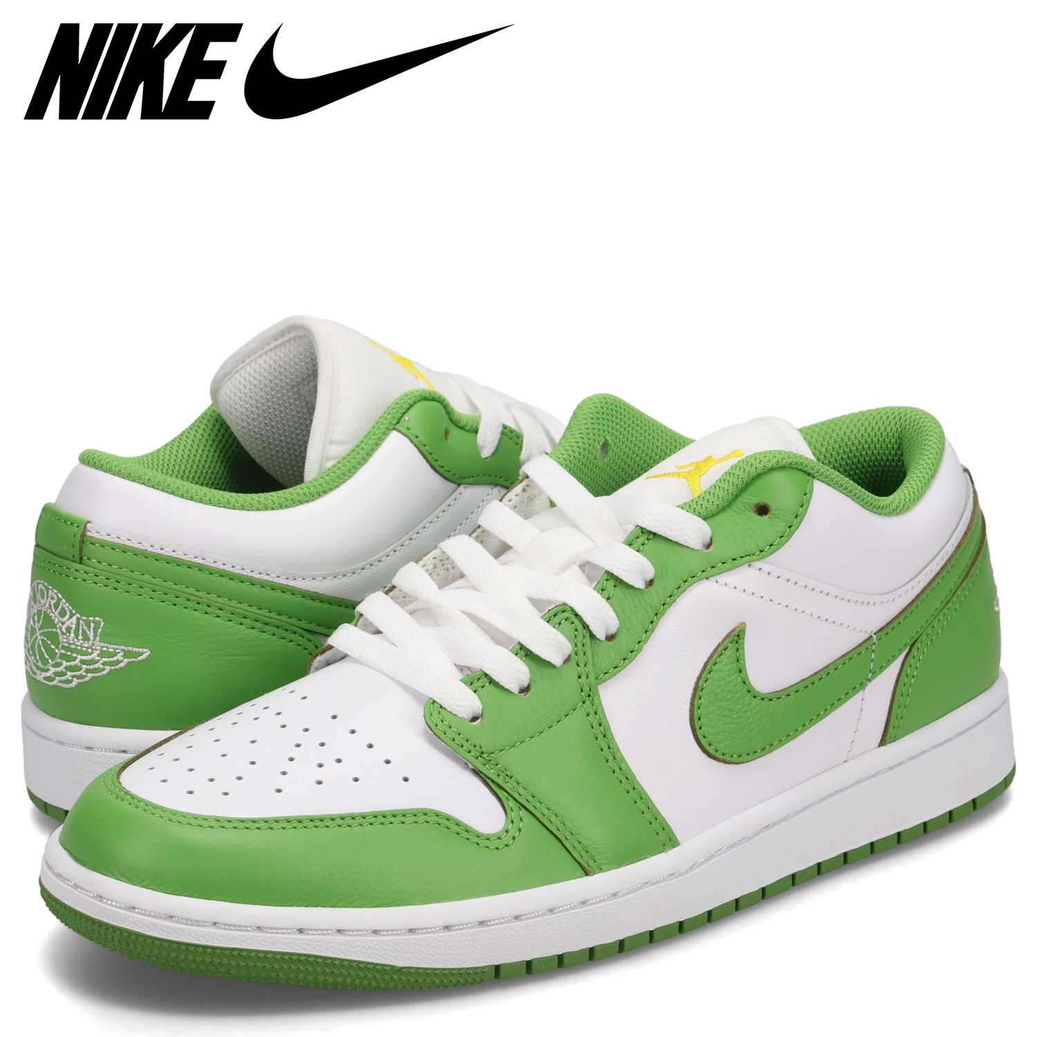 ナイキ NIKE NIKE AIR JORDAN 1 LOW SE ナイキ エアジョーダン1 ロー スニーカー メンズ グリーン HF4823－100  [202(506903976) | NIKE(NIKE) - d fashion