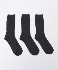 SHIPS MEN/【WEB限定】SHIPS:〈抗菌・防臭〉ワンポイントロゴ ビジネスカジュアル ソックス（3足セット）/506906861