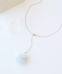 ROPE PICNIC PASSAGE/フラッフィーボール×ロンデルラリエットネックレス/506907076