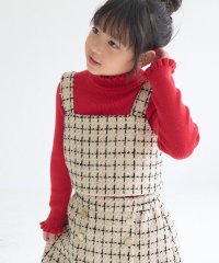 ROPE' PICNIC　KIDS/【KIDS】チェックツイードビスチェ/セットアップ対応/506907315