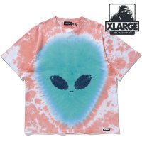 XLARGE/エクストララージ XLARGE TIE DYE ALIEN S/S TEE PINK [101242011044]/506907714