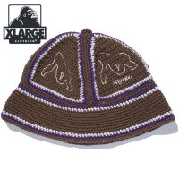 XLARGE/エクストララージ XLARGE CROCHET BELL HAT BROWN [101243051005]/506907733