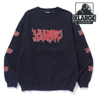 XLARGE/エクストララージ XLARGE METAL CREWNECK SWEATSHIRT GREEN [101243012006]/506907796