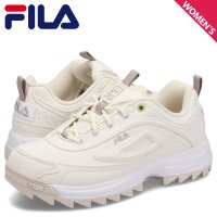 FILA/フィラ FILA FILA フィラ スニーカー ディストーター プレミアム レディース 厚底 DISTORTER PREMIUM ホワイト白 WFW24025 /506907981