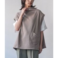 mili an deni/ミリアンデニ mili an deni T/C裏毛ボトルネックベスト/506908066