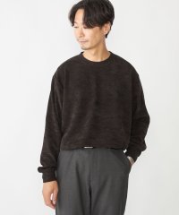 SHIPS MEN/SHIPS:〈手洗い可能〉モール ダブルフェイス クルーネック プルオーバー/506908548