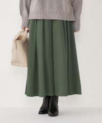 SHIPS Colors WOMEN/SHIPS Colors:〈手洗い可能〉ナイロン ストレッチ タック スカート/506908908