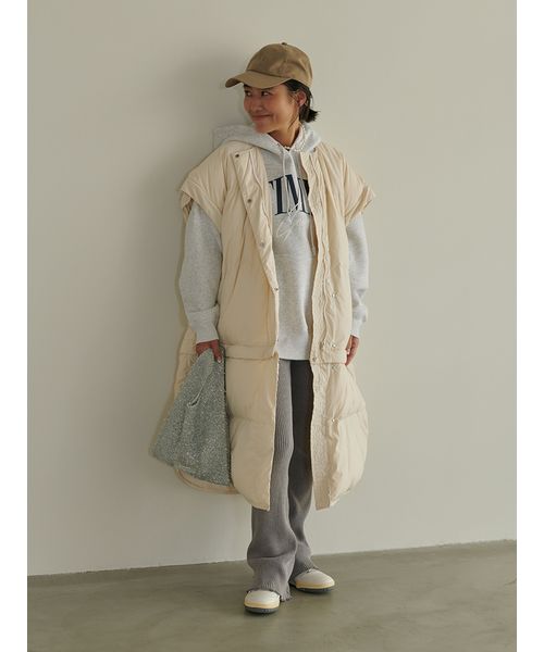 emmi｜【金子綾 for emmi】ecoマルチウェイダウンコート