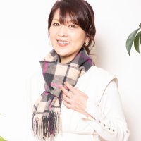 Cashmee/カシュミー Cashmee 飯島直子さん×Cashmeeコラボ企画「Cashmee.N」 タータンチェックウェーブカシミヤマフラー カシミア100％ ロングマフ/506909086