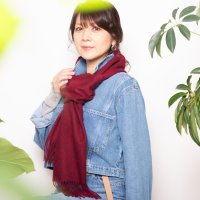 Cashmee/カシュミー Cashmee 飯島直子さん×Cashmeeコラボ企画「Cashmee.N」カシミヤ マフラー カシミア100％ ベーシック ウェーブ ロングマフラ/506909090
