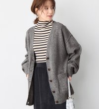 Viola e Viola/ヴィオラ エ ヴィオラ Viola e Viola 洗えるもちもち ミドル丈ニットカーデ/506909209