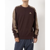 adidas/アディダス adidas メンズ スウェットトレーナー エッセンシャルズ プラス ルーズフィット スリーストライプス フレンチテリー スウェットシャツ JH10/506909293