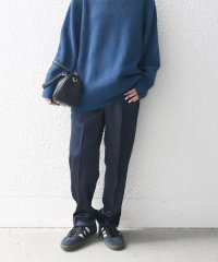 SHIPS any WOMEN/SHIPS any:〈手洗い可能〉サテン リラックス タック テーパード パンツ/506909638