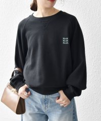 SHIPS any MEN/【WEB限定】SHIPS any: BLAH BLAH BLAH. ワンポイント 刺繍 ラグラン ルーズ スウェット◇/506910137
