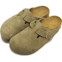 BIRKENSTOCK/ビルケンシュトック BIRKENSTOCK BOSTON FADED－KHAKI | SUEDE－LEATHER [1025844]/506913656