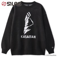 SILAS/サイラス SILAS SILAS KASABIAN JACQUARD SWEATER BLACK [110243015001]/506913698