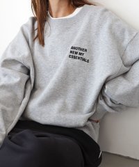 ANME/アンドミー andme ANME ロゴ刺繍入り 裏毛 スウェット トップス/505975037