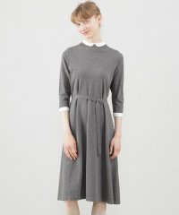 MACKINTOSH PHILOSOPHY/Cleric Collar Knit ワンピース/506304849