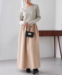 Ranan/ラナン RANAN ニットドッキングワンピース/506693000