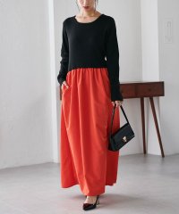 Ranan/ラナン RANAN ニットドッキングワンピース/506693000