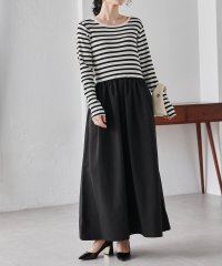 Ranan/ラナン RANAN ニットドッキングワンピース/506693000
