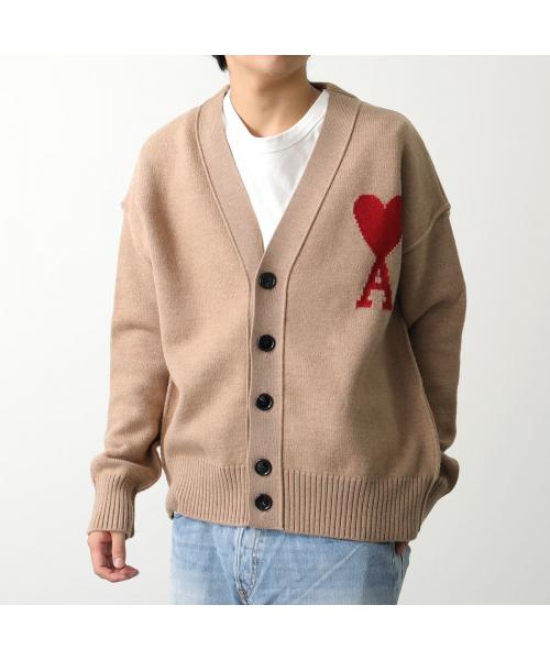 アミパリス Ami Paris ami paris カーディガン RED ADC CARDIGAN アミパリス Ami Paris ami paris カーディガン RED ADC CARDIGAN