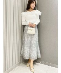 CELFORD/スパンコールレーススカート/506915881