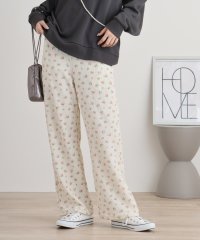 JEMORGAN/ジェーイーモーガン JEMORGAN JEMORGAN ワッフル花柄ワイドパンツ/506921008