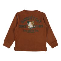 KRIFF MAYER/クリフ メイヤー KRIFF MAYER もちのびプリントロンTシャツ（CAT）/506921153