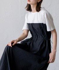 VitaFelice/ヴィータフェリーチェ VitaFelice レイヤード風ビスチェドッキングワンピース/506921258