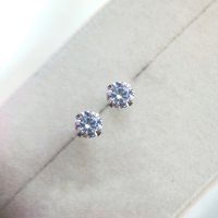 Noelmarket/ノエルマーケット Noelmarket ピアス 金属アレルギー対応 ダイヤ つけっぱなし 小さめ シンプル 人気 両耳用 レディース アクセサリー 女性 大人 /506921760