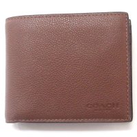 COACH/コーチ COACH コーチ 財布 COACH アウトレット レザー メンズ 3 IN ONE カードケース付き 二つ折り財布 CR911 CWH/506921830