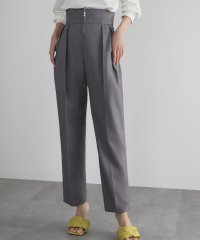 ELFRANK/エルフランク ELFRANK ハイウエストタックテーパードパンツ/506921907