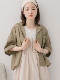 RETRO GIRL/レトロガール RETRO GIRL 開襟ショートSH/506922251