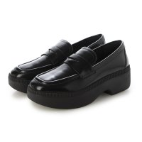 fitflop/フィットフロップ fitflop F－LUMA BOX－LEATHER DEMI－WEDGE PENNY LOAFERS/506922354