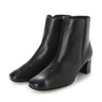HUSKY SELECT/ハスキー HUSKY 【本革】スリット5cmヒールショートブーツ/506922934