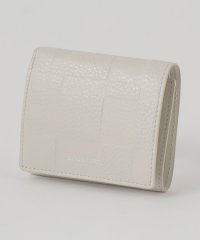 BLACK LABEL CRESTBRIDGE/カラーランエンボスクレストブリッジチェック3つ折りウォレット/506873923