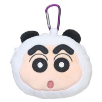 cinemacollection/シネマコレクション cinemacollection クレヨンしんちゃん マスコット カラビナ付きぬいぐるみファスナーマスコット 変身しんちゃん ぱんだ ティー/506900175