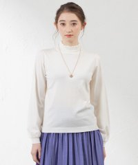 AMACA/ライトバルキーストレッチパフスリーブニット/506903095
